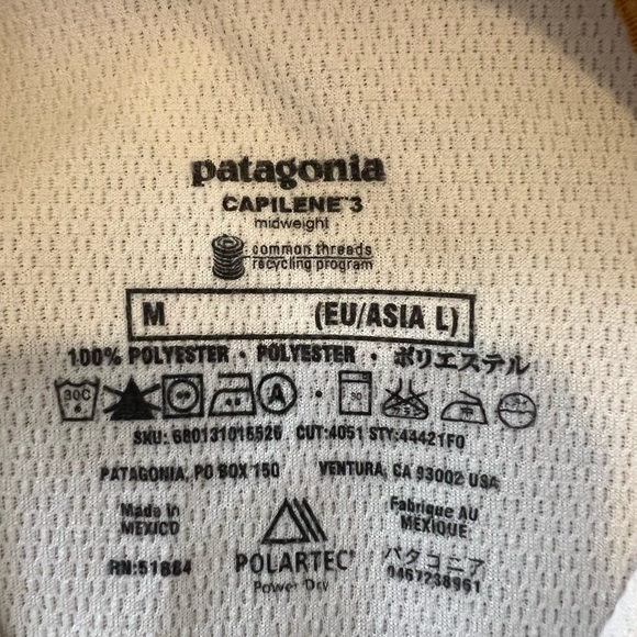 PATAGONIA Caroline 3 mid weight long sleeve base layer - Picture 4 of 4